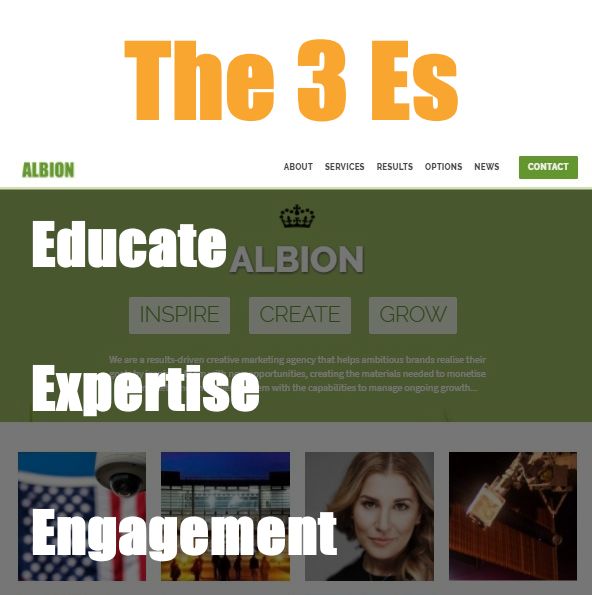 website design - 3 es